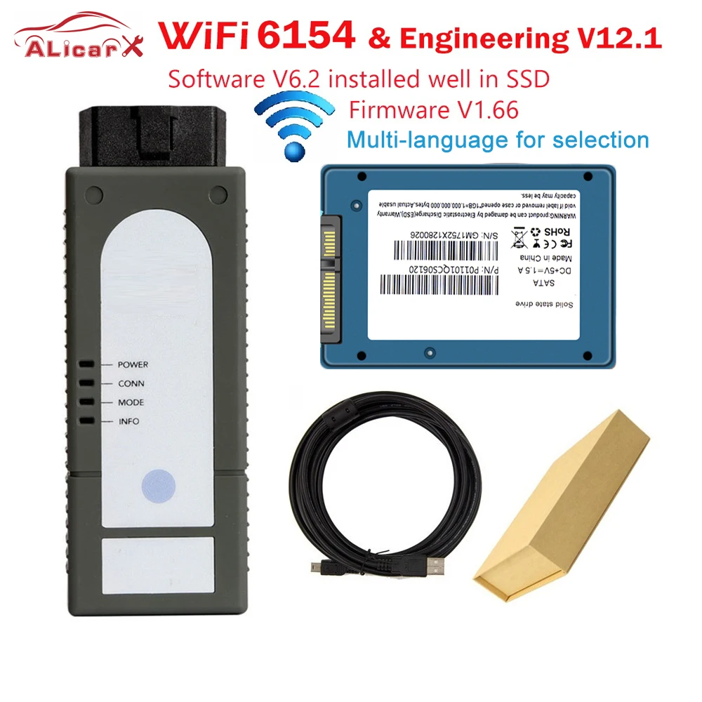 Wi-fi vs6154 для автомобильного сканера v-w/a-udi v1