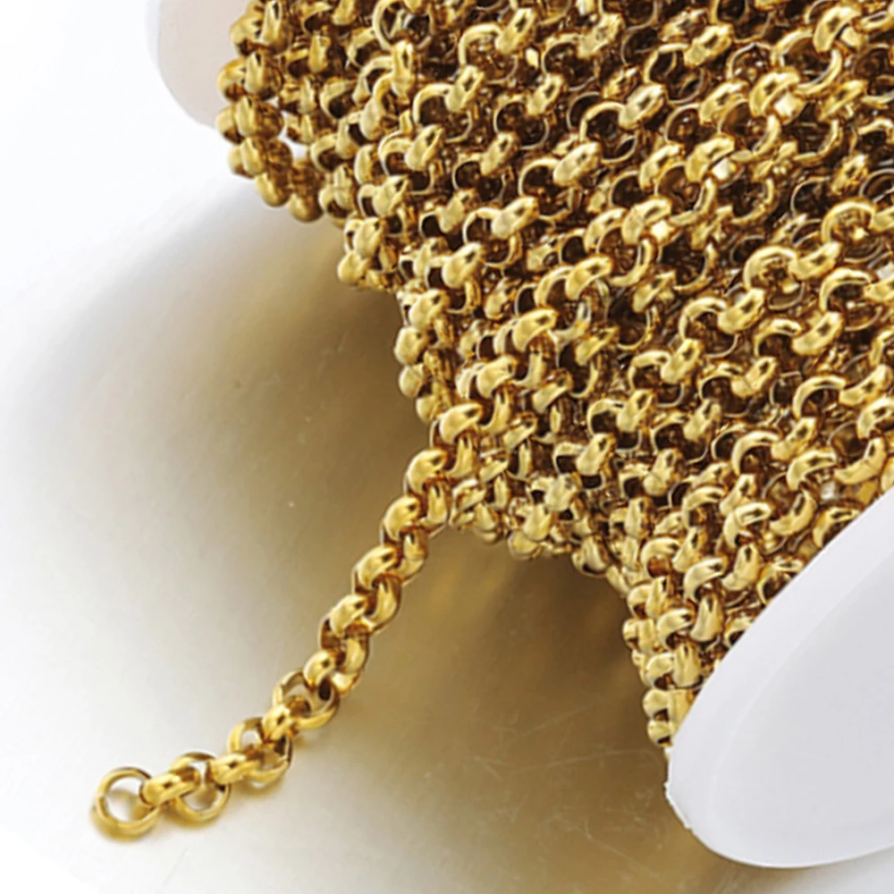 1 метр цепи из нержавеющей стали 2