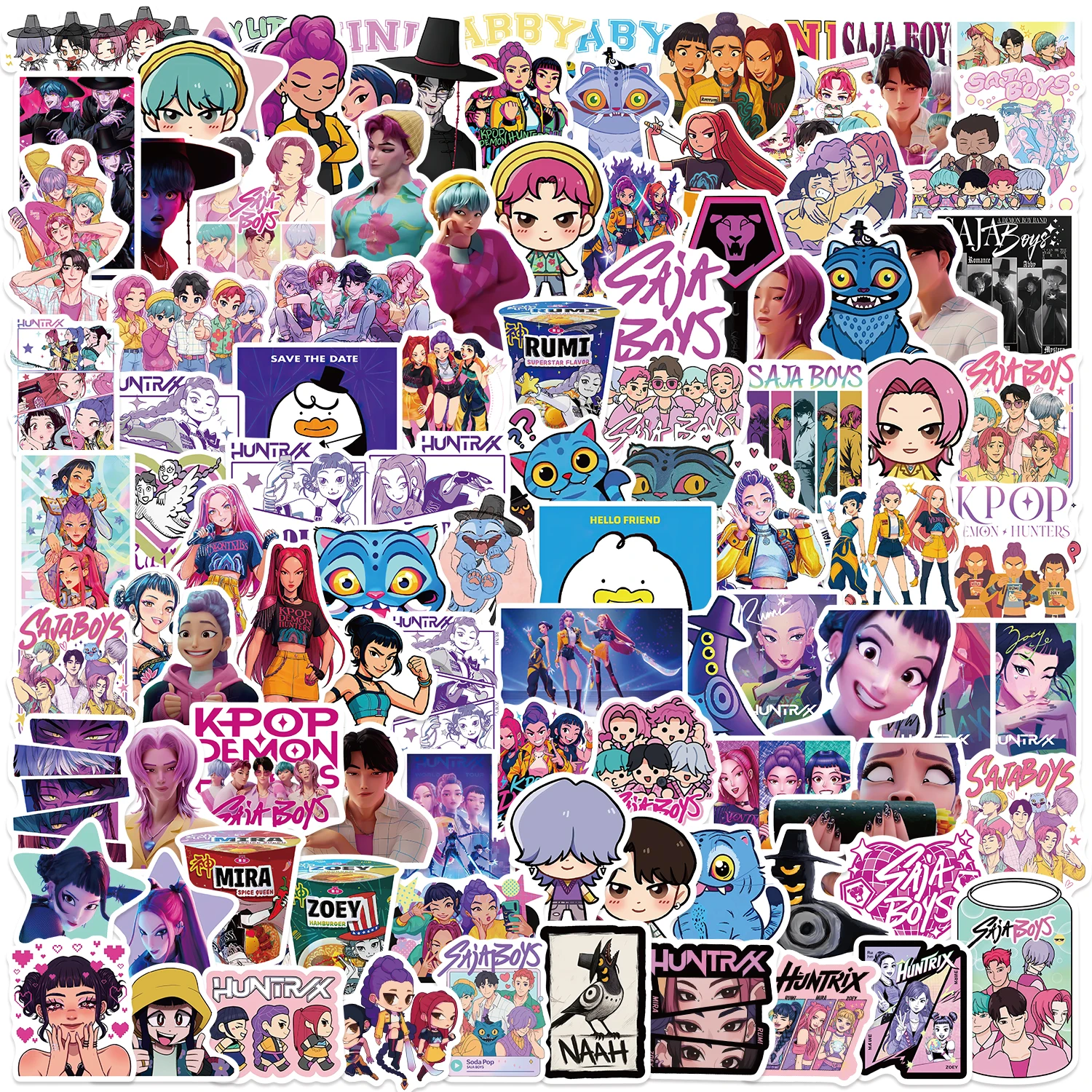 K-pop demon hunters saja boys huntr/x