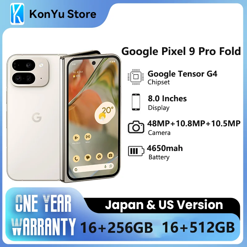 Global rom новый google pixel 9 pro fold 8