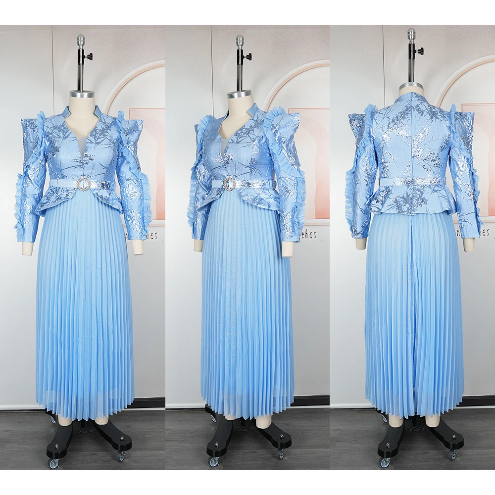 Африканские вечерние платья больших размеров для женщин - Фотография_3