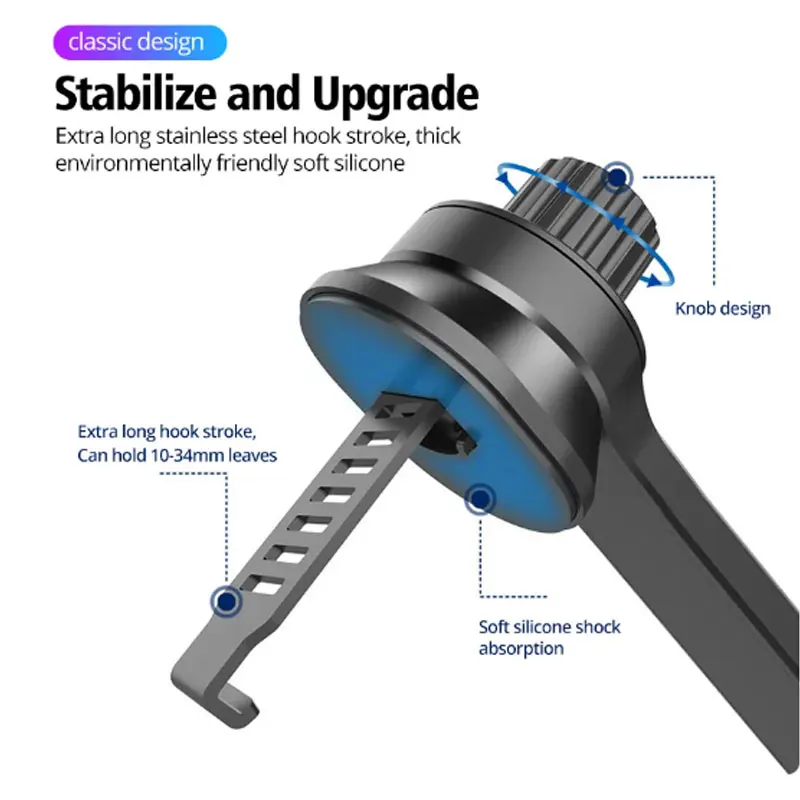 Автомобильный воздуховыпускной держатель для мобильного телефона - Фотография_2