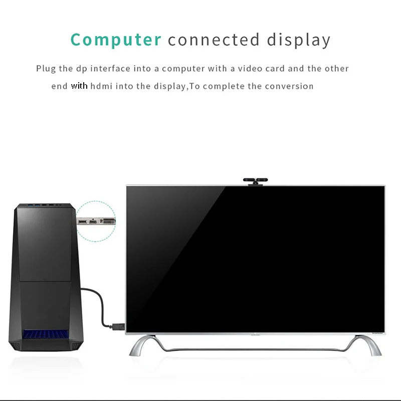 4k big dp в hdmi-совместимый преобразователь displayport «папа-мама» - Фотография_5