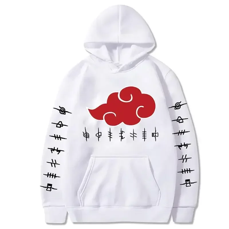 Толстовка с капюшоном akatsuki cloud