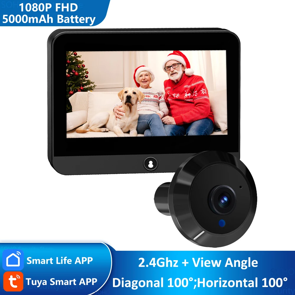Мини 1080p tuya smart life app