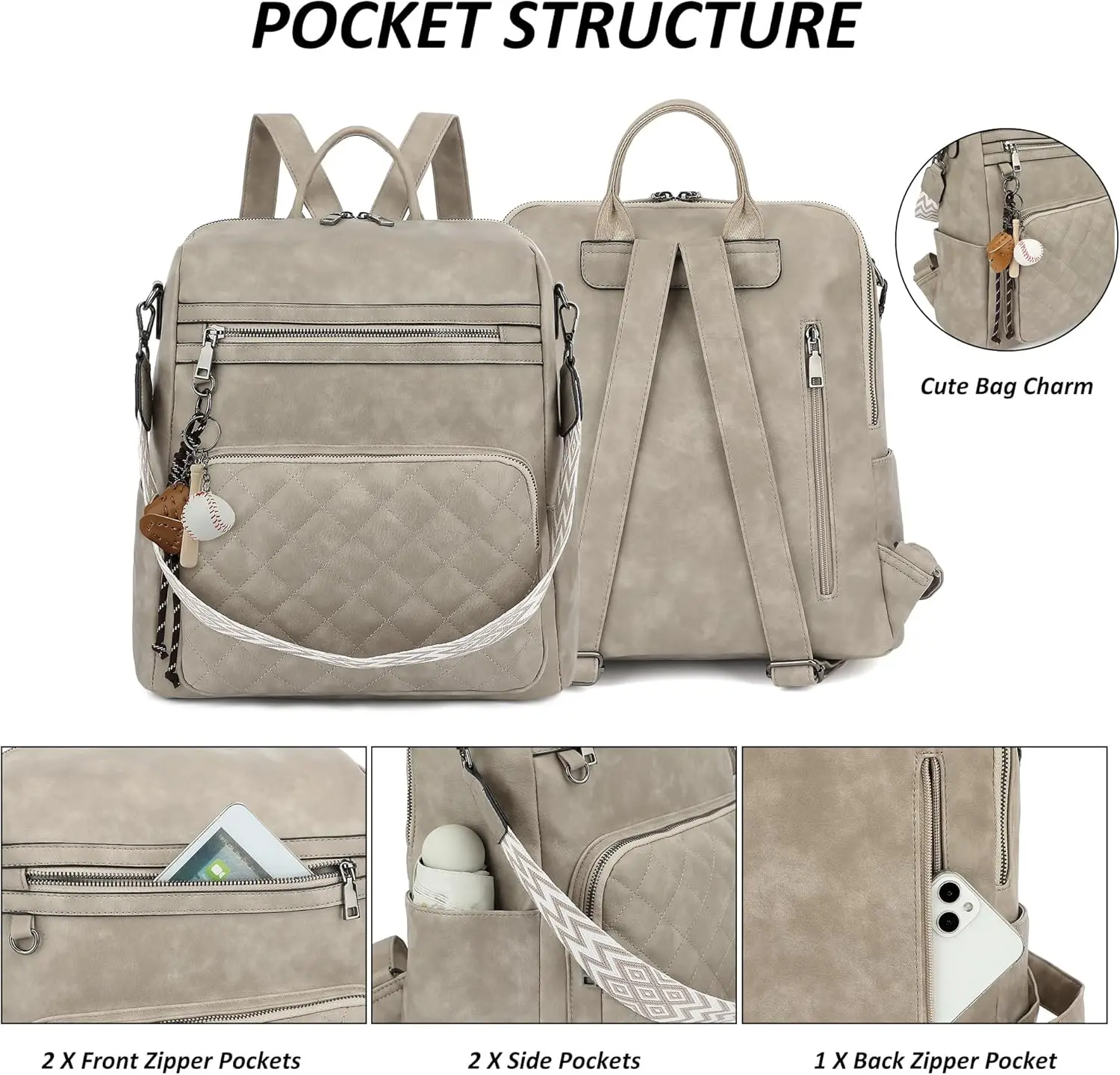 Tantomi рюкзак-кошелек для женщин - Фотография_6