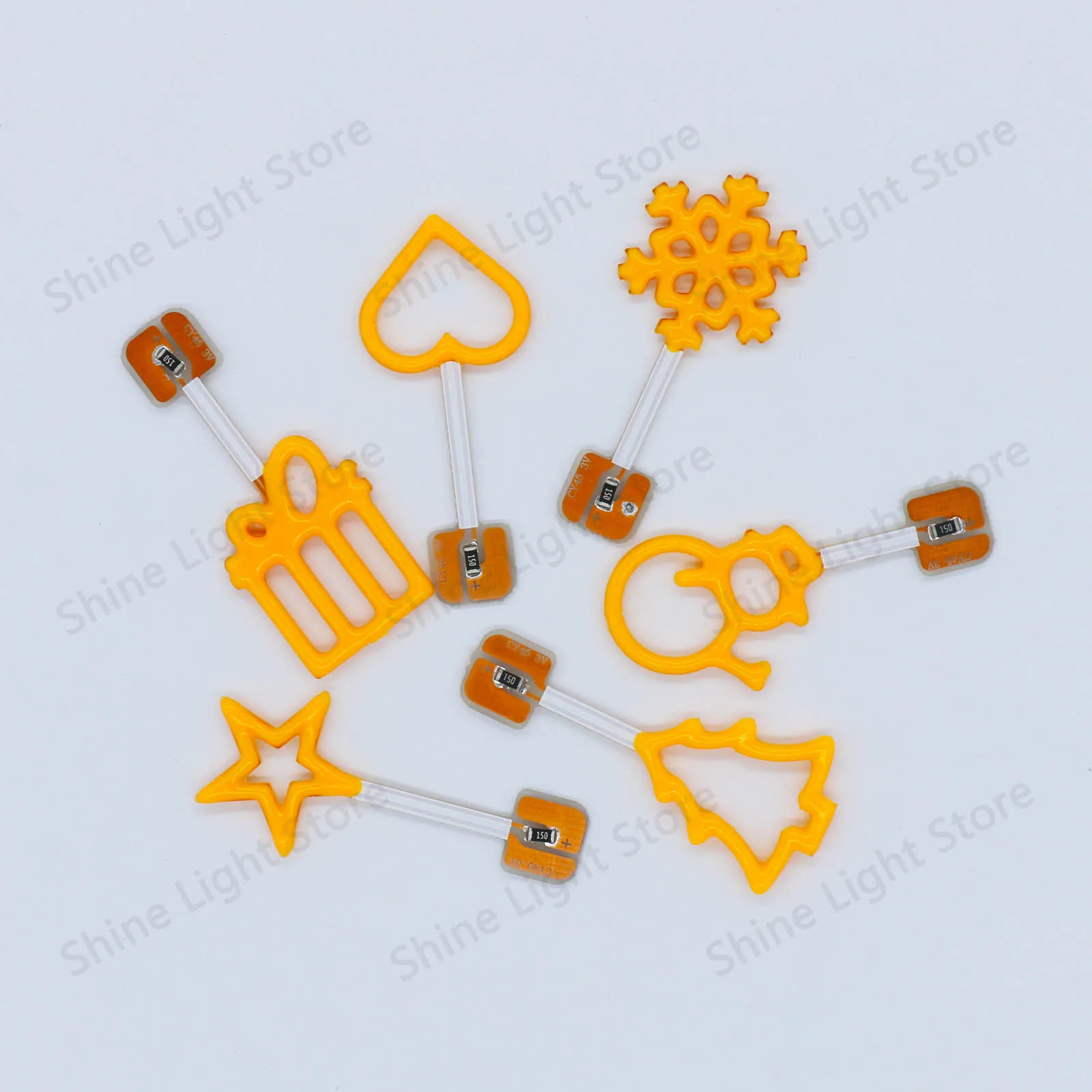 3 в, креативная рождественская елка с нитью в форме сердца - Фотография_5