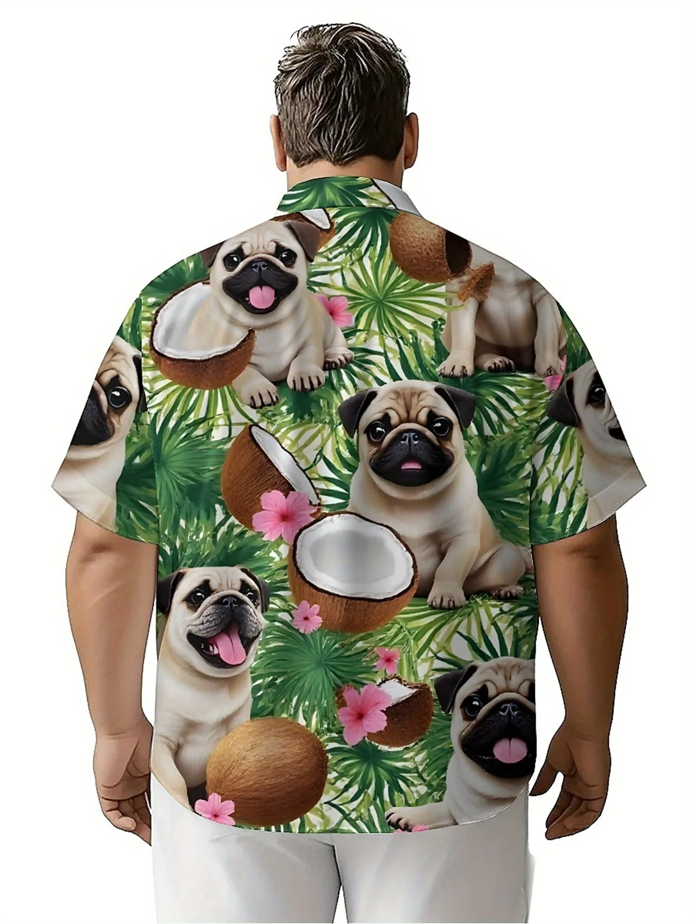 Мужские гавайские рубашки больших - Фотография_5