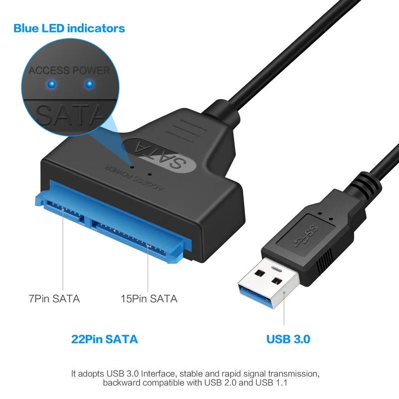 Адаптер sata to usb 3.0 на 6 гбит/с для 2 - Фотография_2