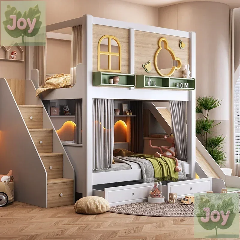 Вниз двухъярусный домик на дереве