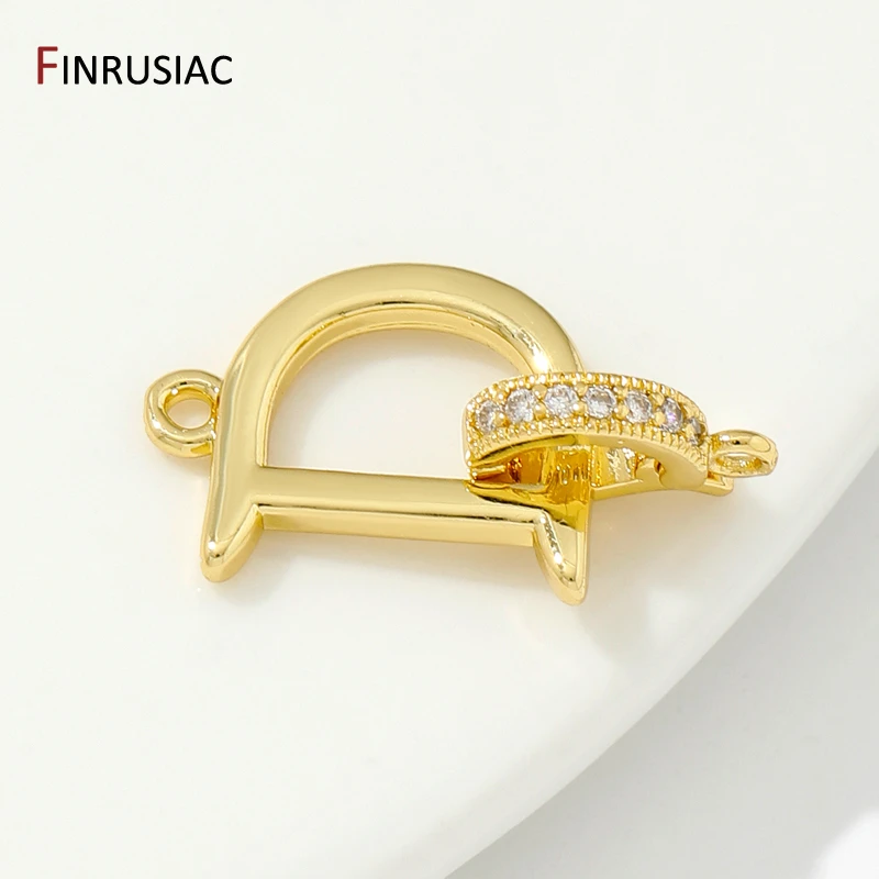 18-каратное позолоченное латунное застежка для замка для браслетов - Фотография_3