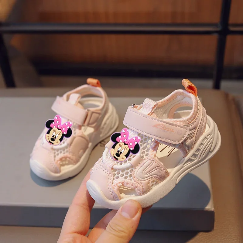 Новая летняя детская обувь с микки маусом disney