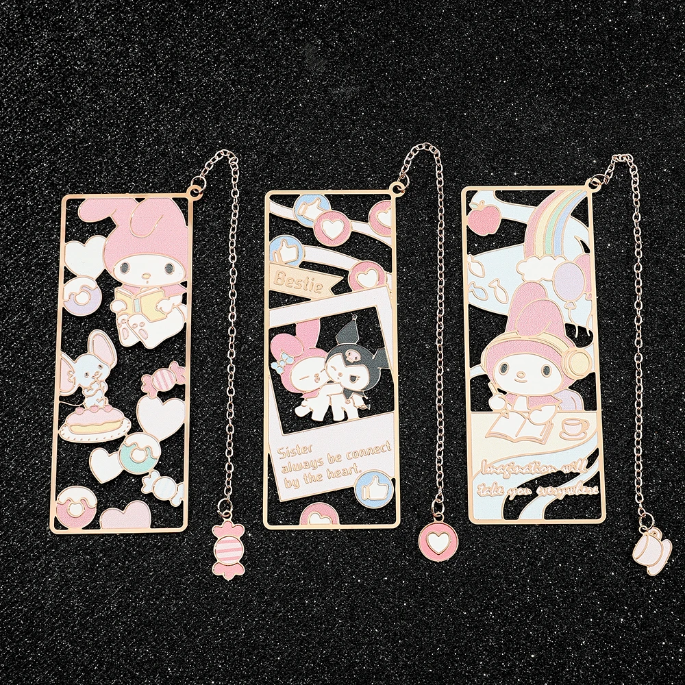 Милые аниме hello kittys book mark
