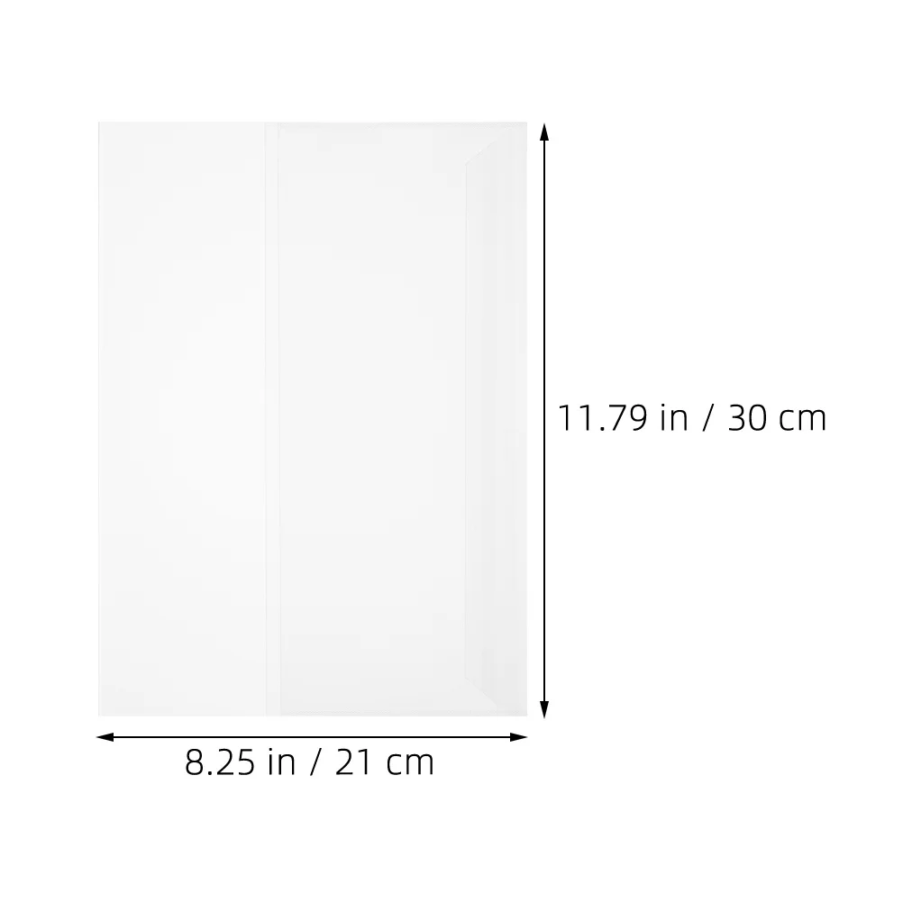 Прозрачные пластиковые обложки для книг - Фотография_3