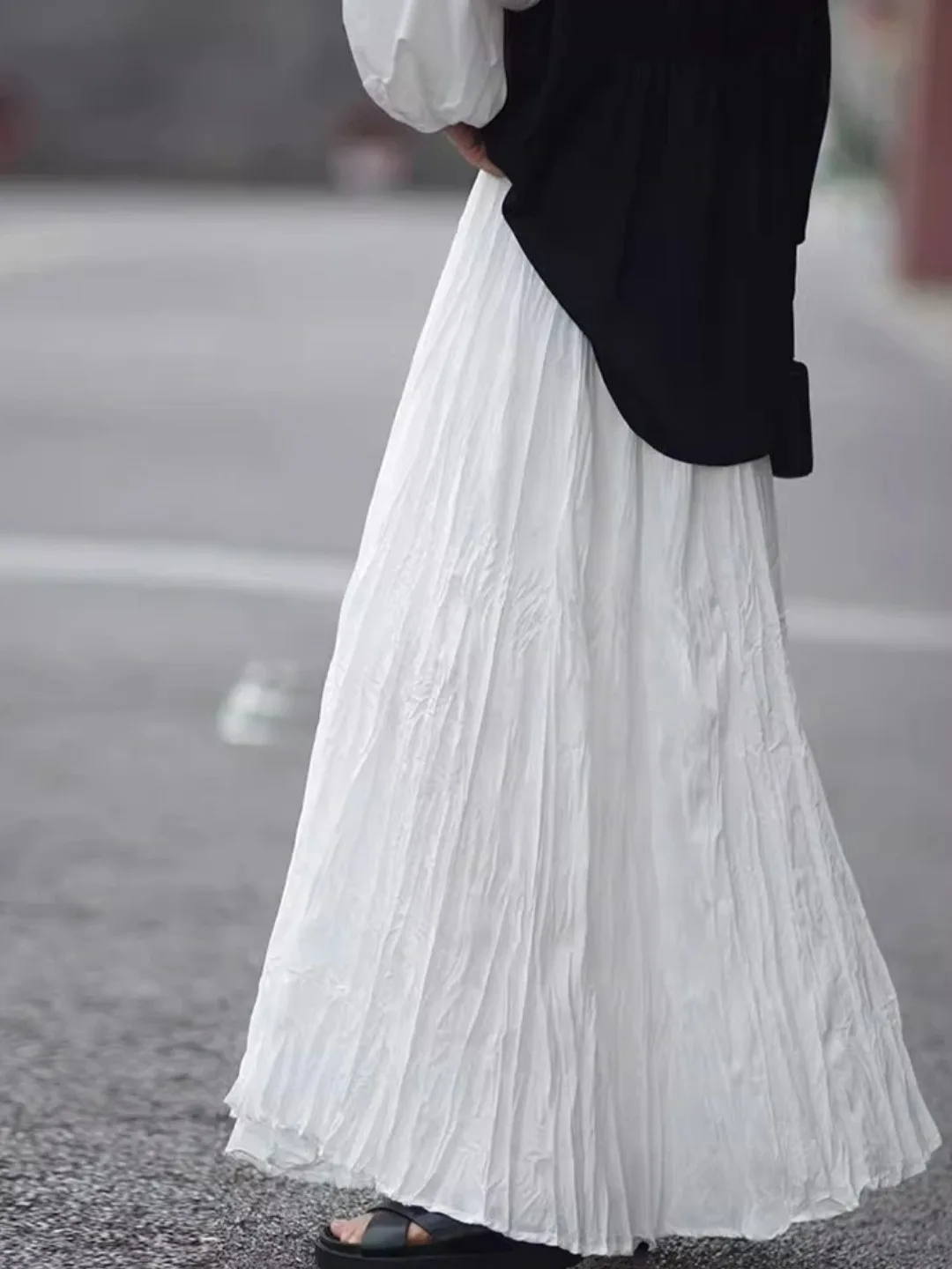 Весенне-осенняя нерегулярная плиссированная - Фотография_2