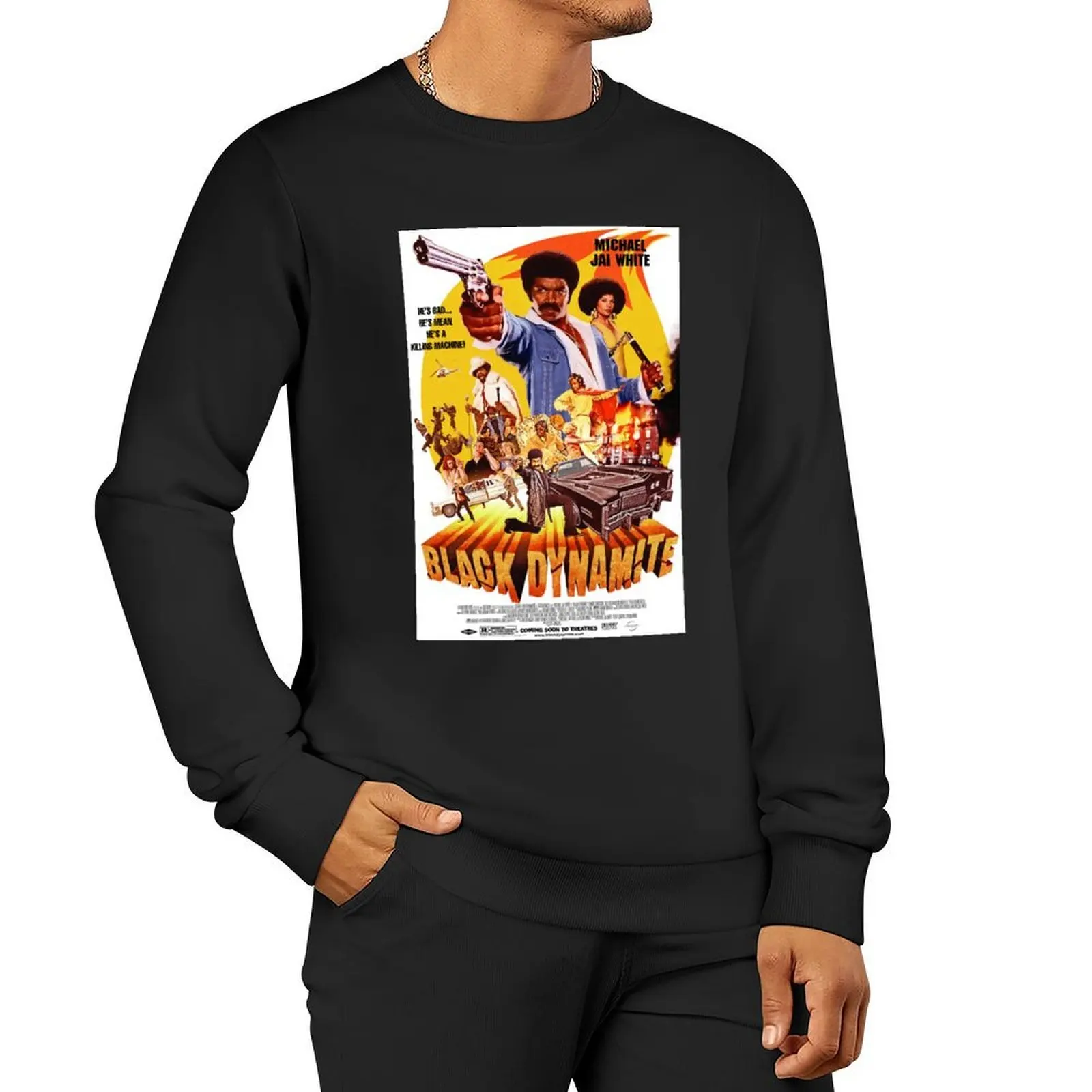 Пуловер black dynamite 1 - Фотография_5