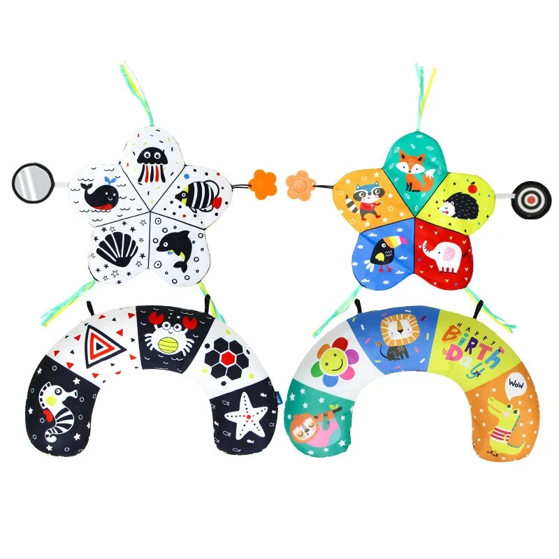 Baby tummy time pillow toys игровой - Фотография_6