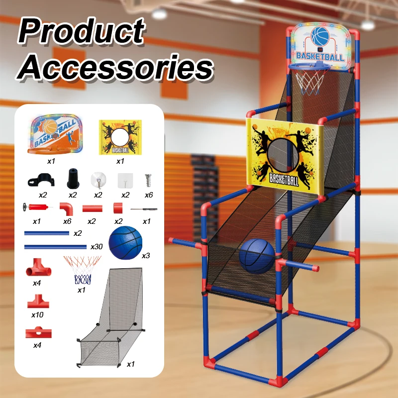 Баскетбольная игра для дома и улицы с одним выстрелом и 3 мячами - Фотография_2