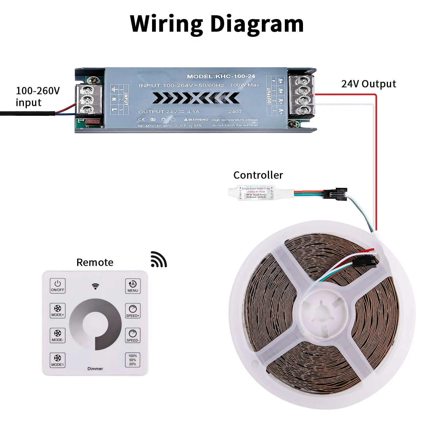 10 м ws2811 светодиодная лента - Фотография_6