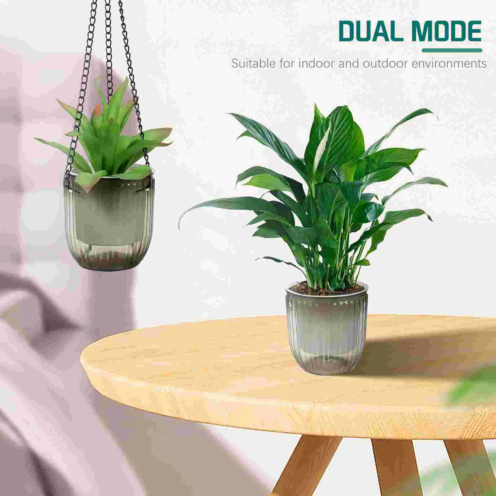 Подвесные горшки для цветочных горшков для комнатных растений - Фотография_4