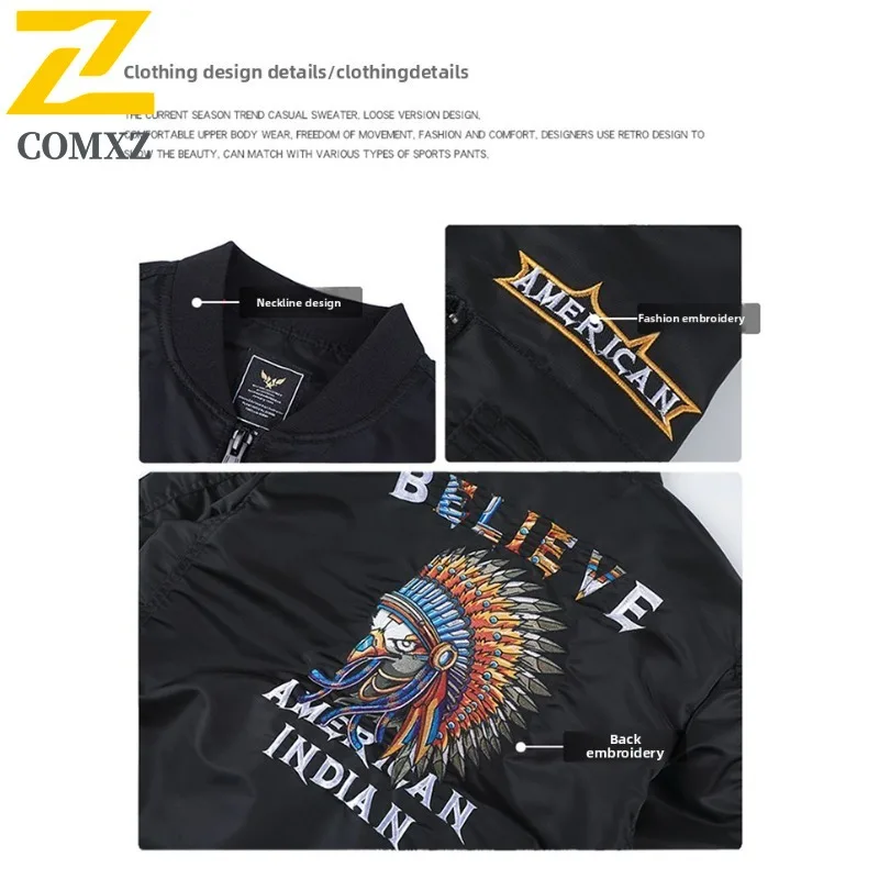 Comxz мужская тактическая уличная рабочая куртка в американском стиле - Фотография_5