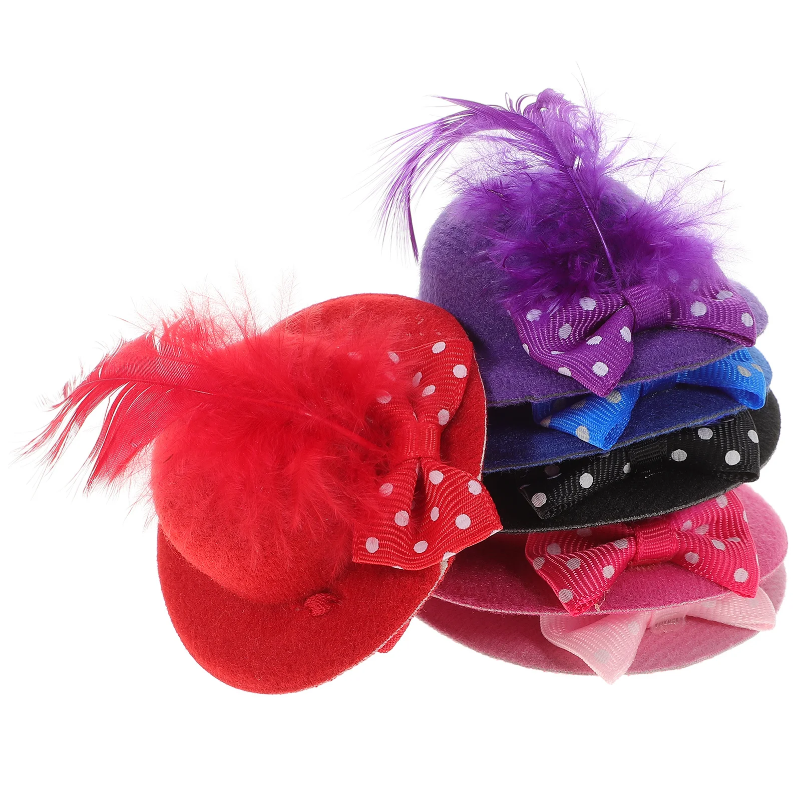 Мини-цилиндры, изысканные шапки ручной работы для чаепития - Фотография_4