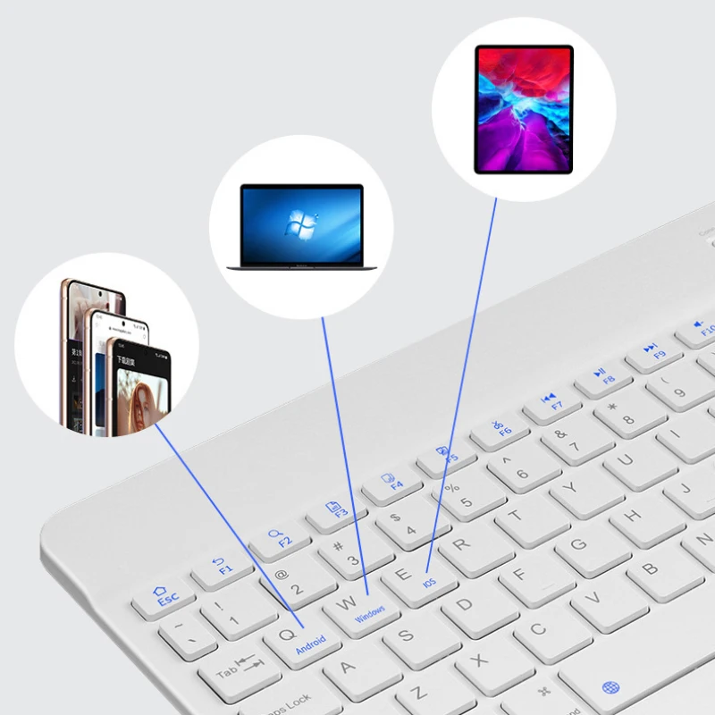 10-дюймовая магнитная клавиатура для планшета для ipad 2024 10 - Фотография_4