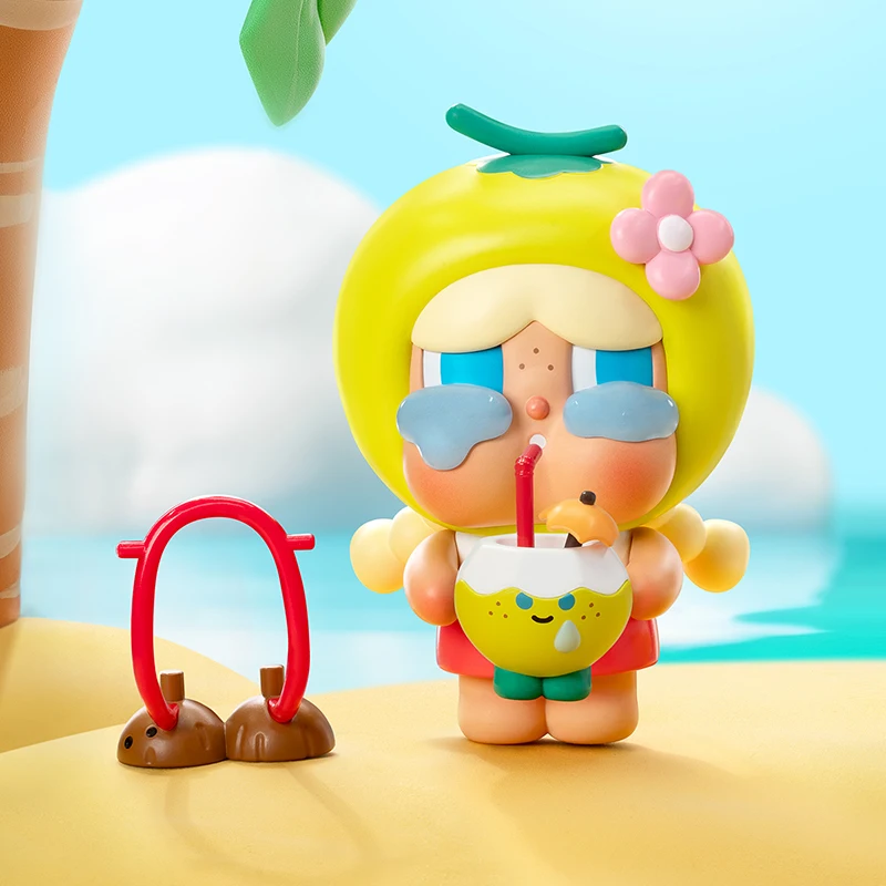 Pop mart crybaby кокосовая фигурка-зеленая ограниченная серия до 2 шт - Фотография_4