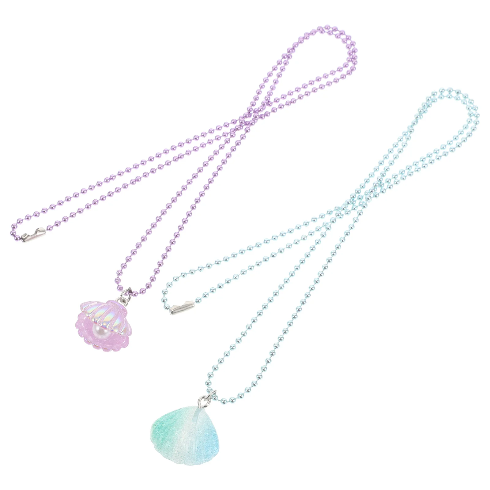 Ожерелье из искусственной ракушки для девочек - Фотография_2