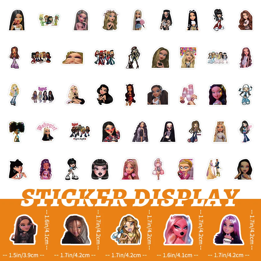 Bratzillaz наклейки забавные мультяшные - Фотография_6