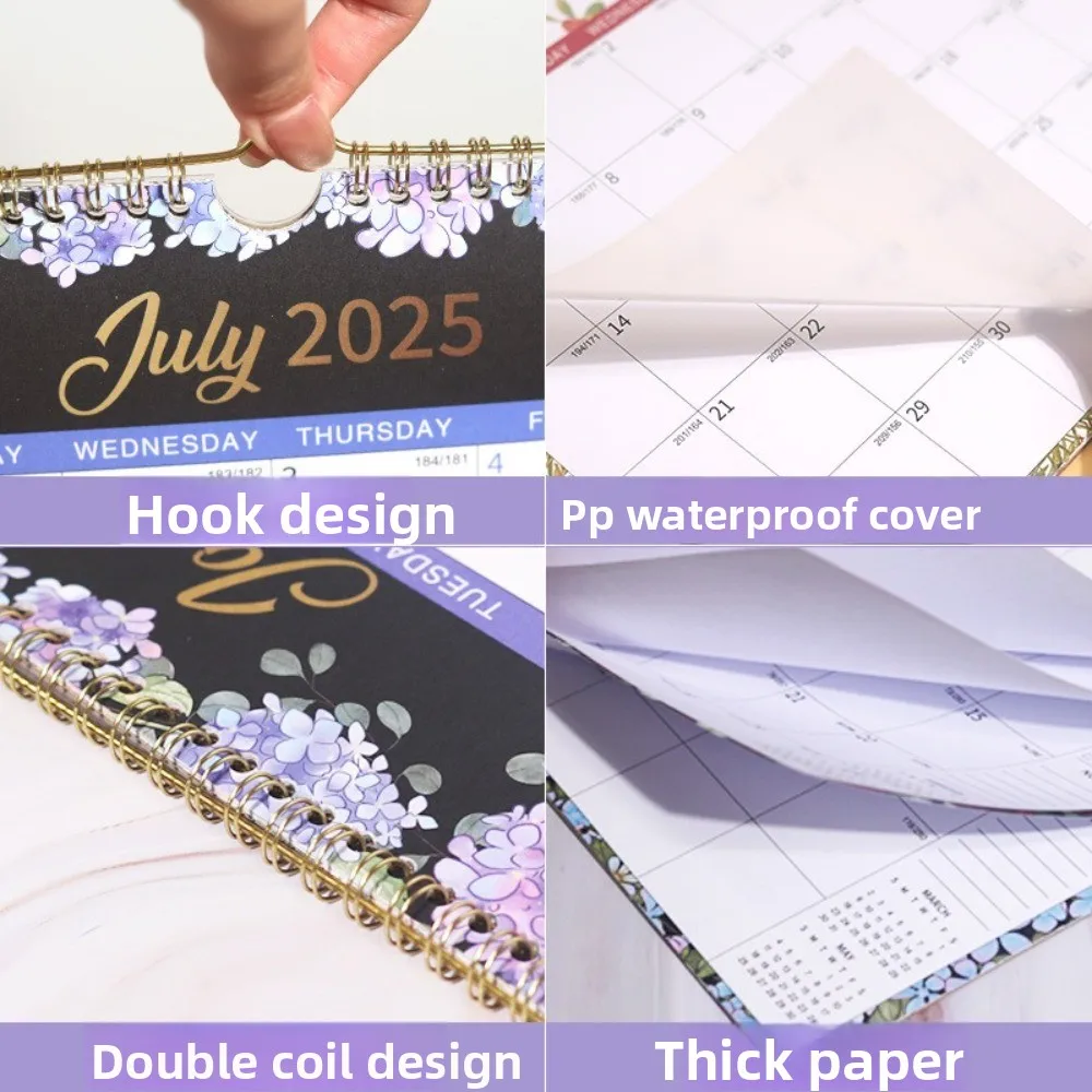 Креативный настенный календарь с ежемесячным макетом - Фотография_3