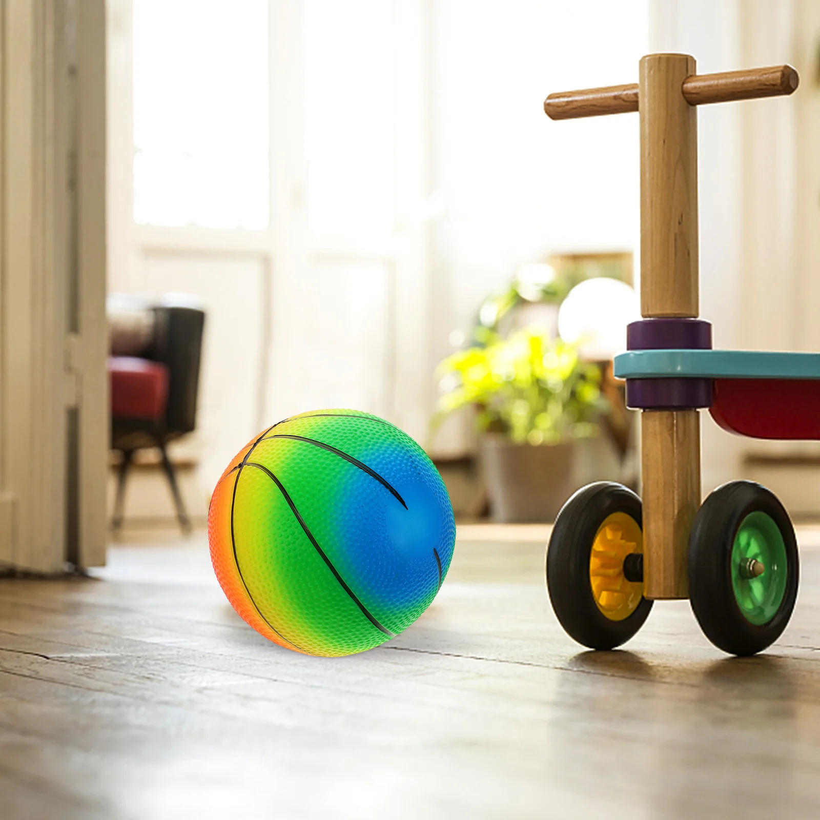 Радужный мяч для малышей - Фотография_6