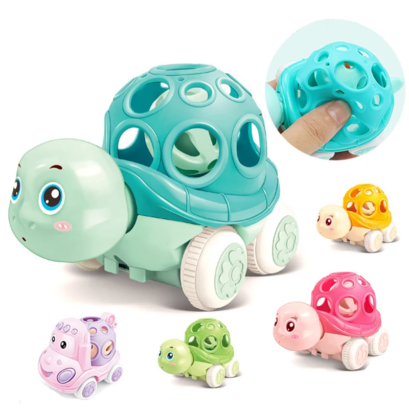 Детский грузовик push and go roll car-погремушка