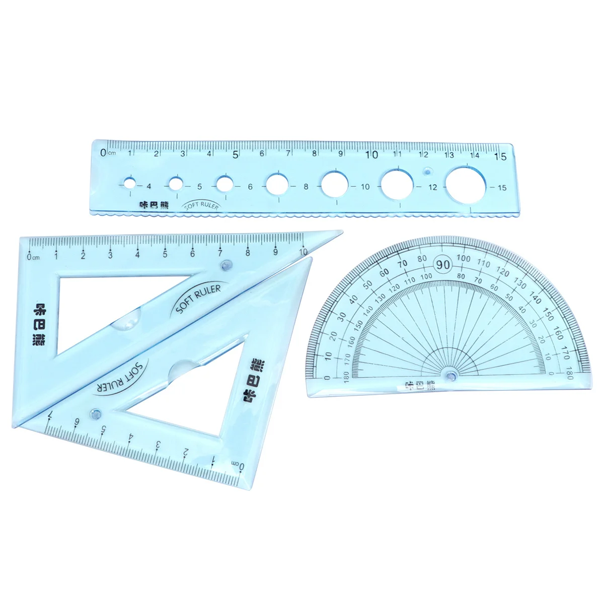Комплект, гибкие прозрачные школьные - Фотография_5