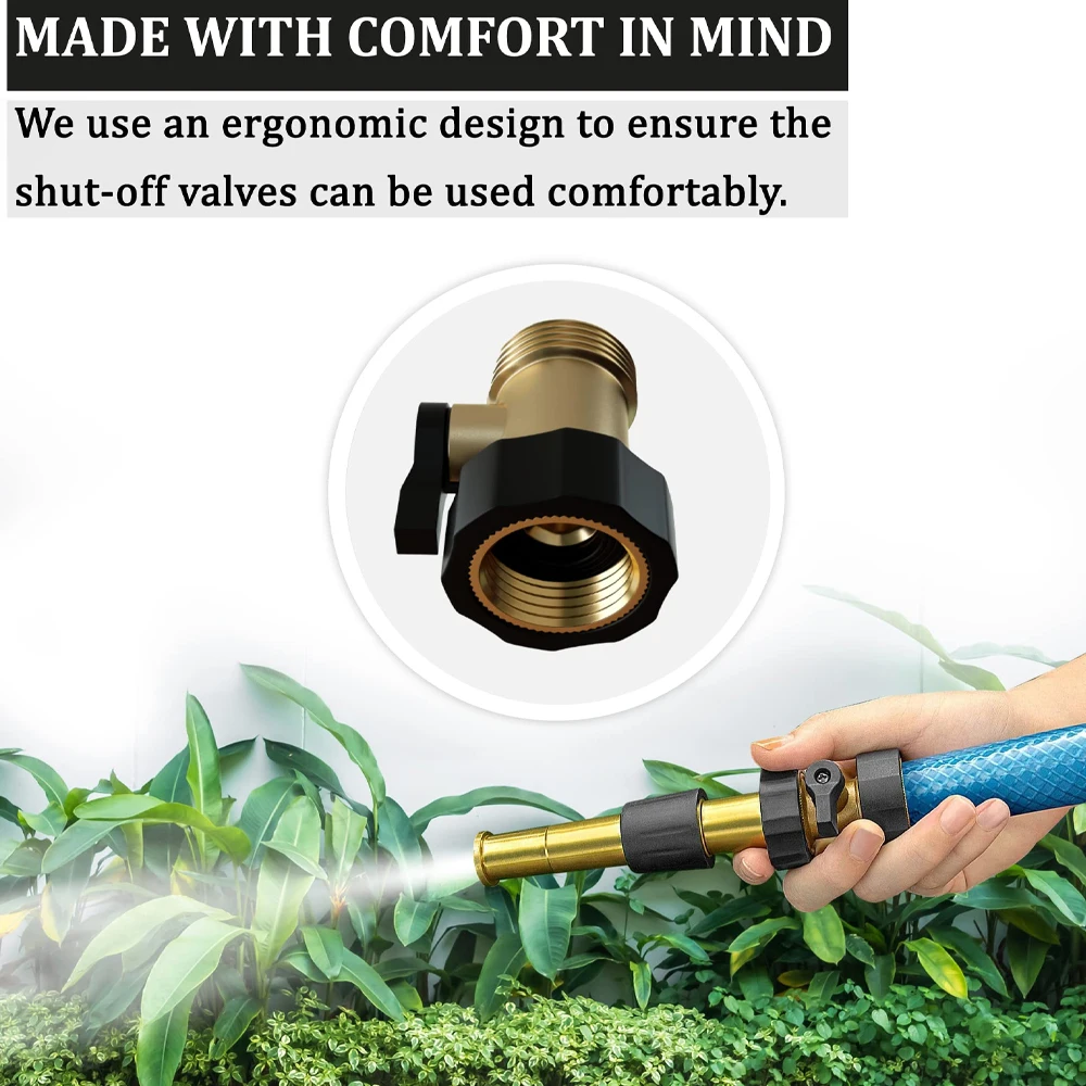 Латунный запорный клапан 3/4 дюйма - Фотография_3