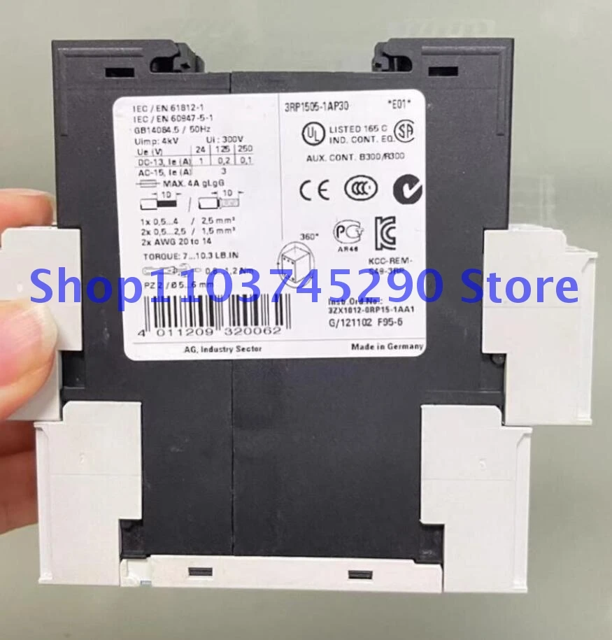 Новое реле времени 3rp1505-1ap30