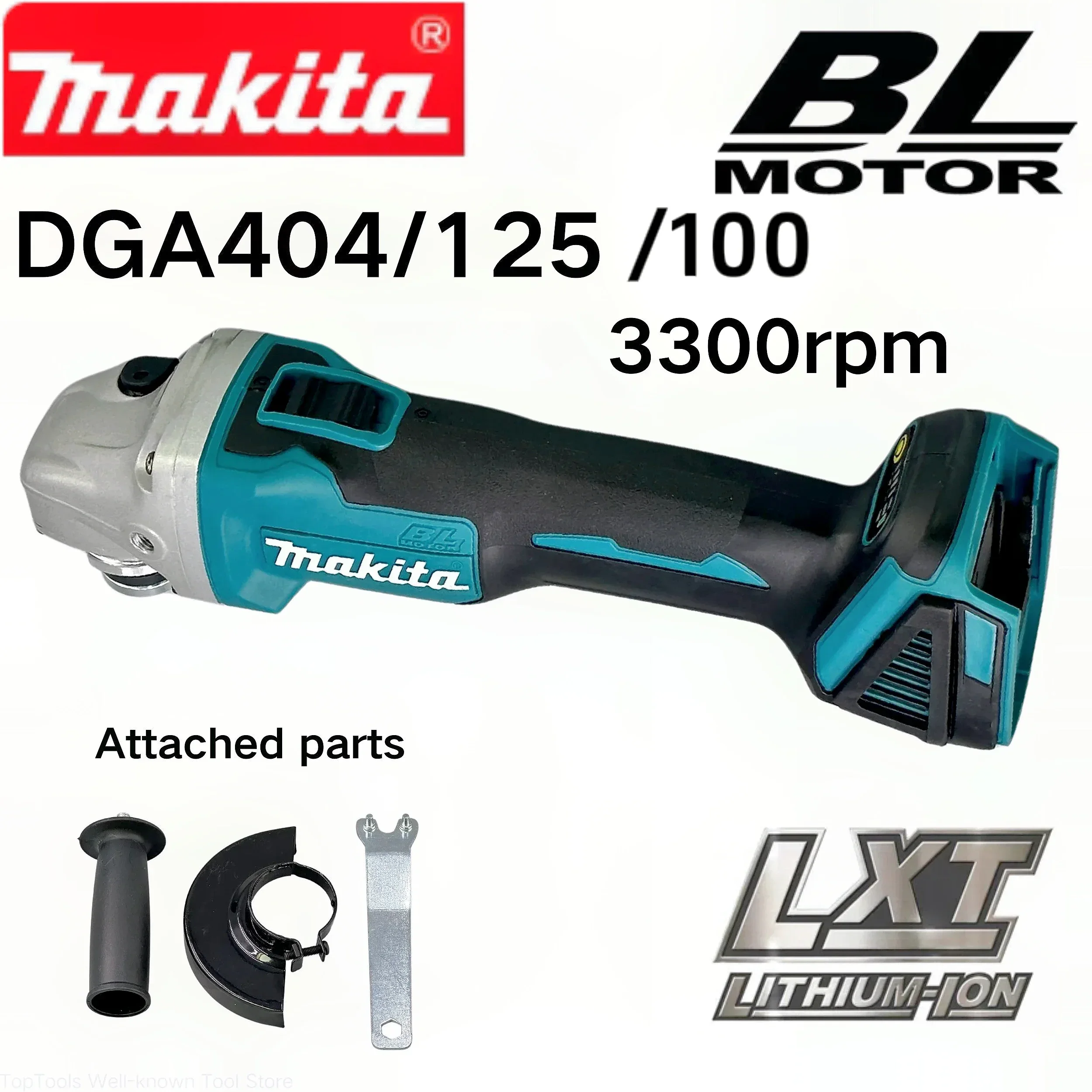 Новая makita dga404 125 мм бесщеточная