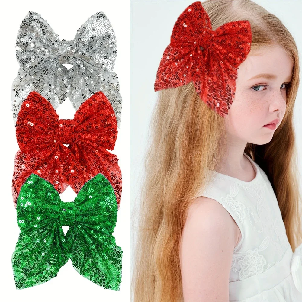 Рождественские блестящие банты - Фотография_2