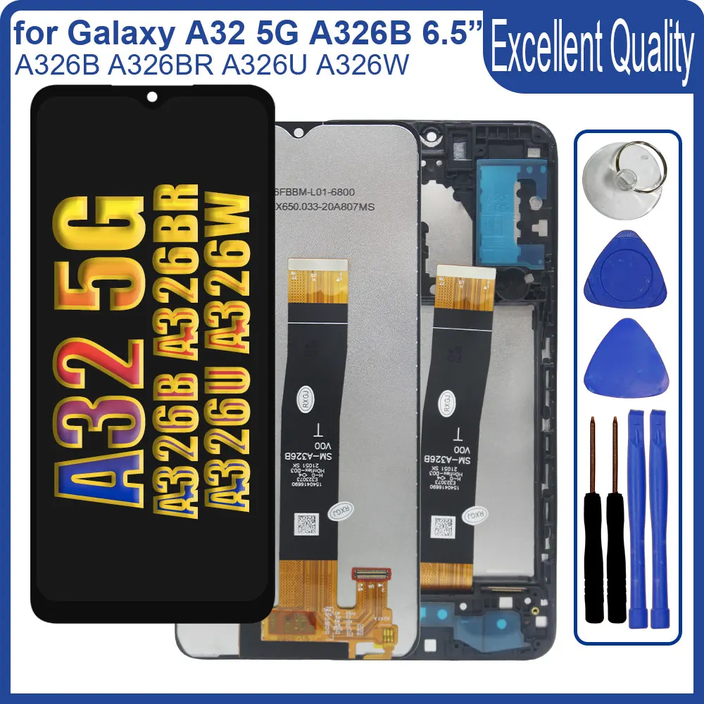Новый протестированный жк-дисплей для samsung galaxy a32 5g a326f
