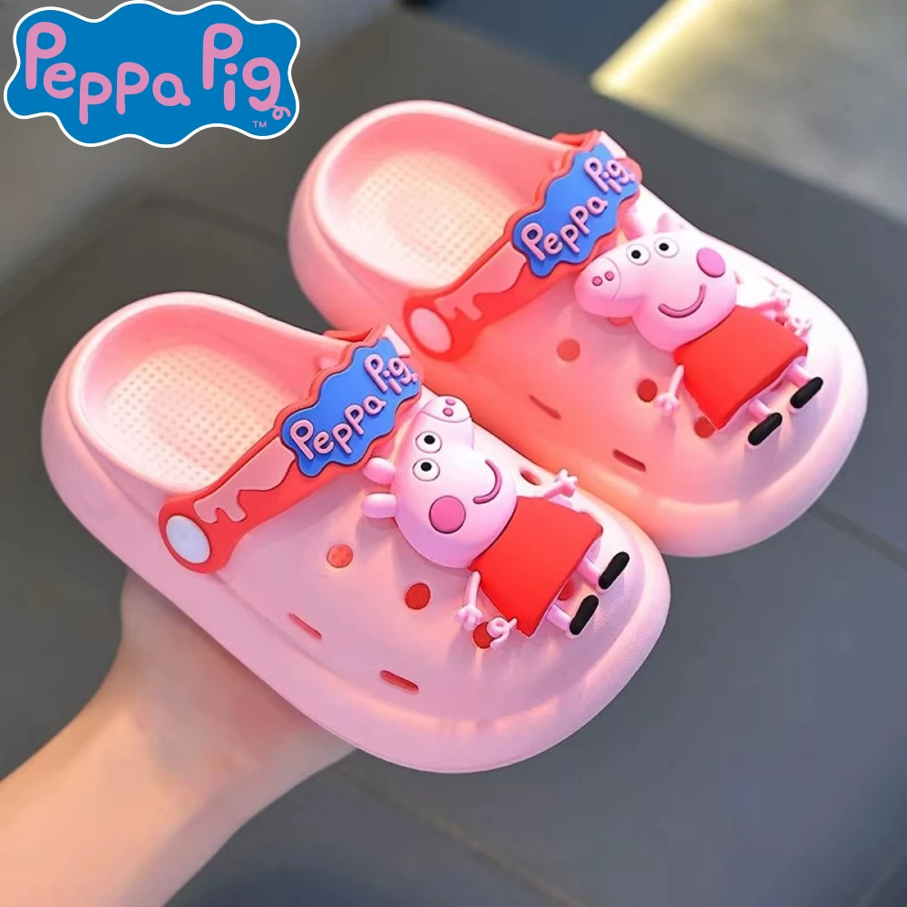 Детские сандалии kawaii «свинка пеппа» 15-19 см - Фотография_3