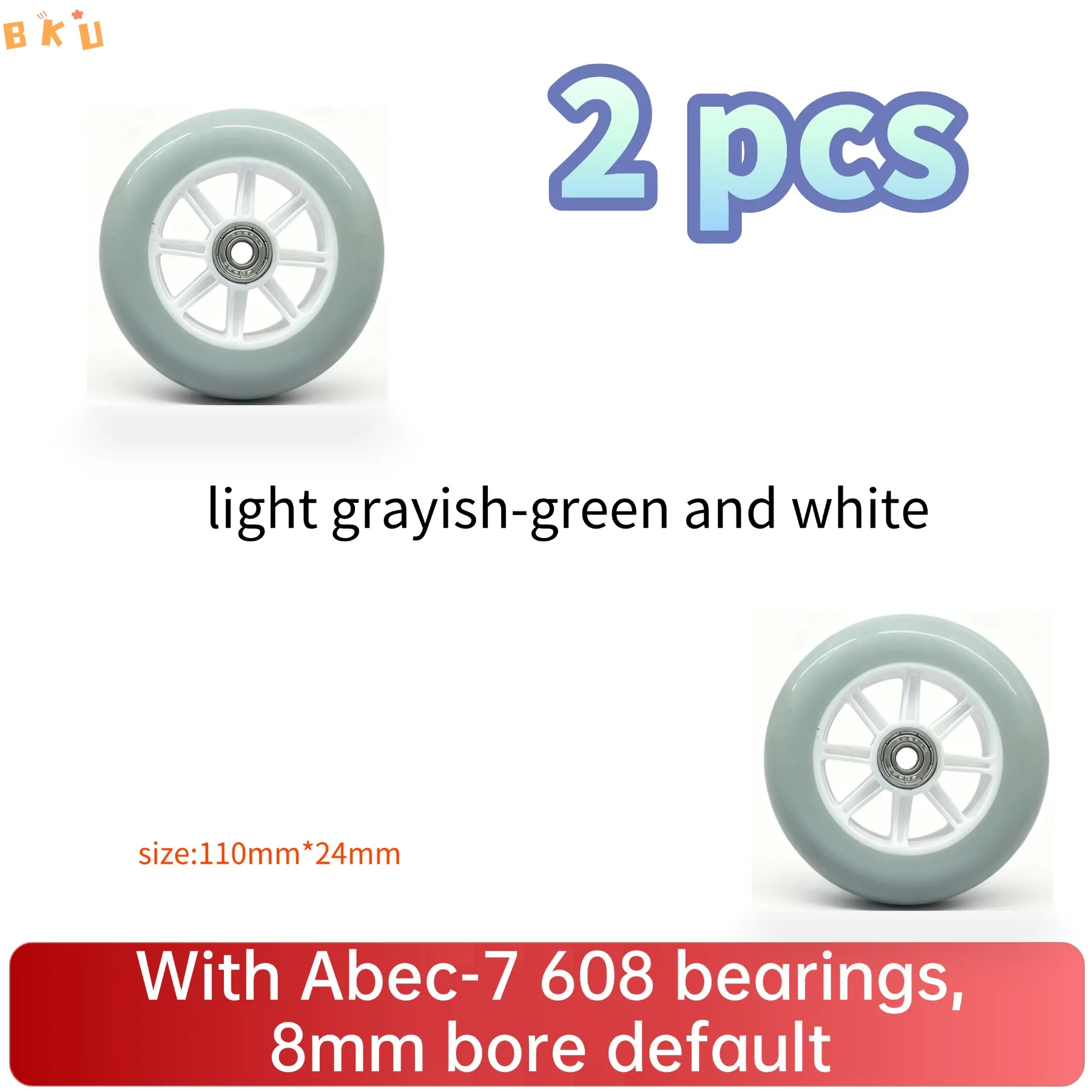 Сменные колеса диаметром 110 мм для роликовых коньков - Фотография_5