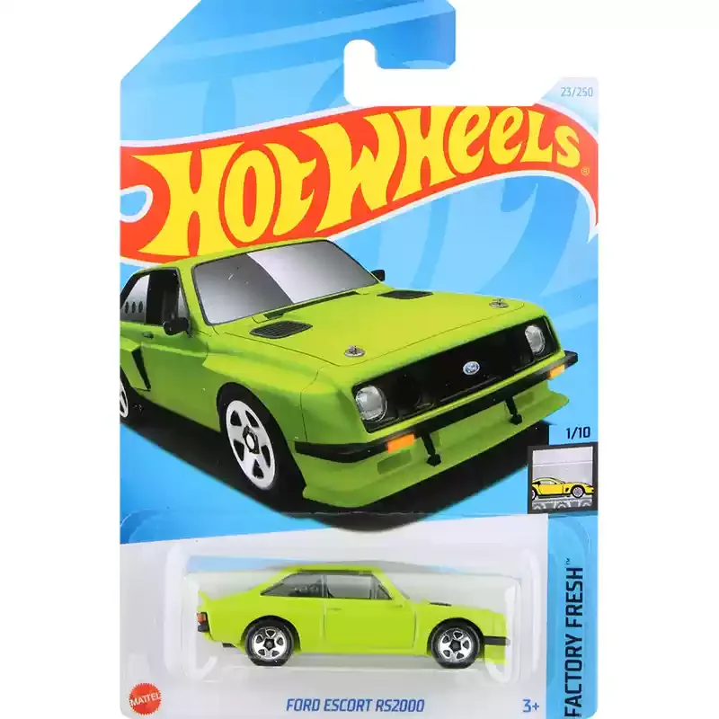 Оригинальный автомобиль hot wheels ford escort rs2000
