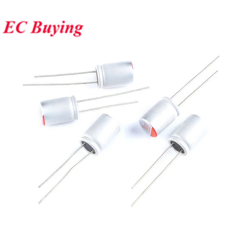 Dip твердотельный электролитический конденсатор супер низкий esr 6 - Фотография_4