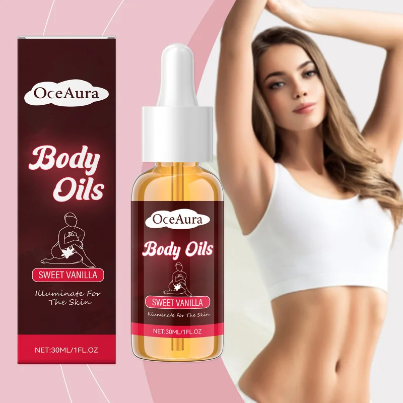 Увлажняющее масло для тела ванильного