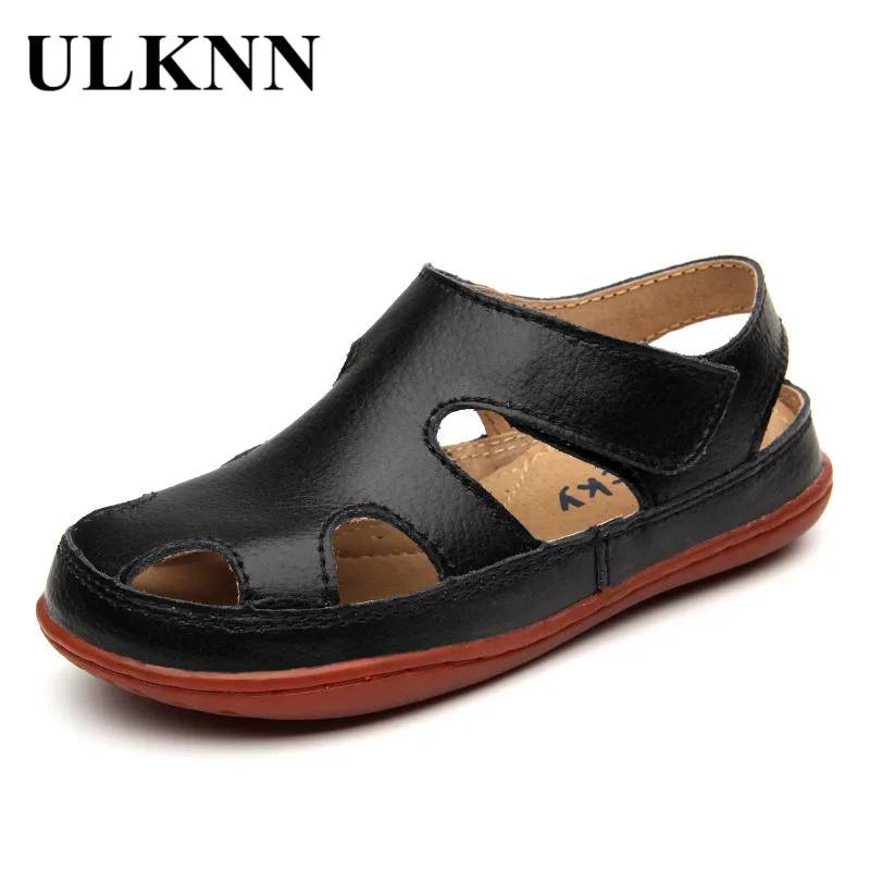 Сандалии ulknn детские из натуральной кожи - Фотография_3