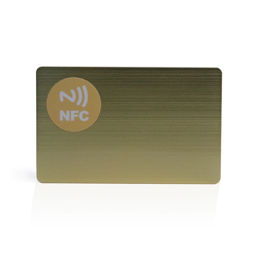 Металлическая карта nfc - Фотография_2