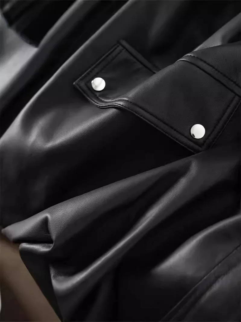 Женский жилет из натуральной кожи - Фотография_2