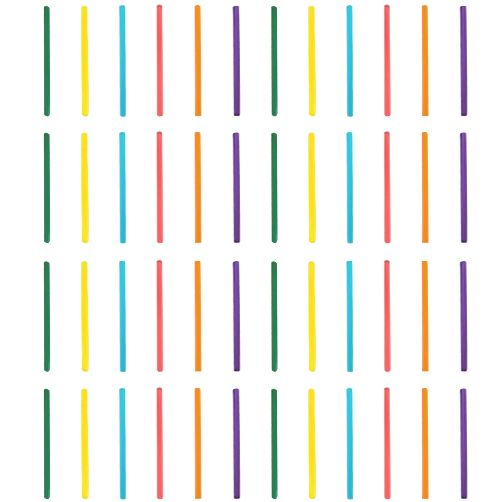 Яркие разноцветные деревянные палочки