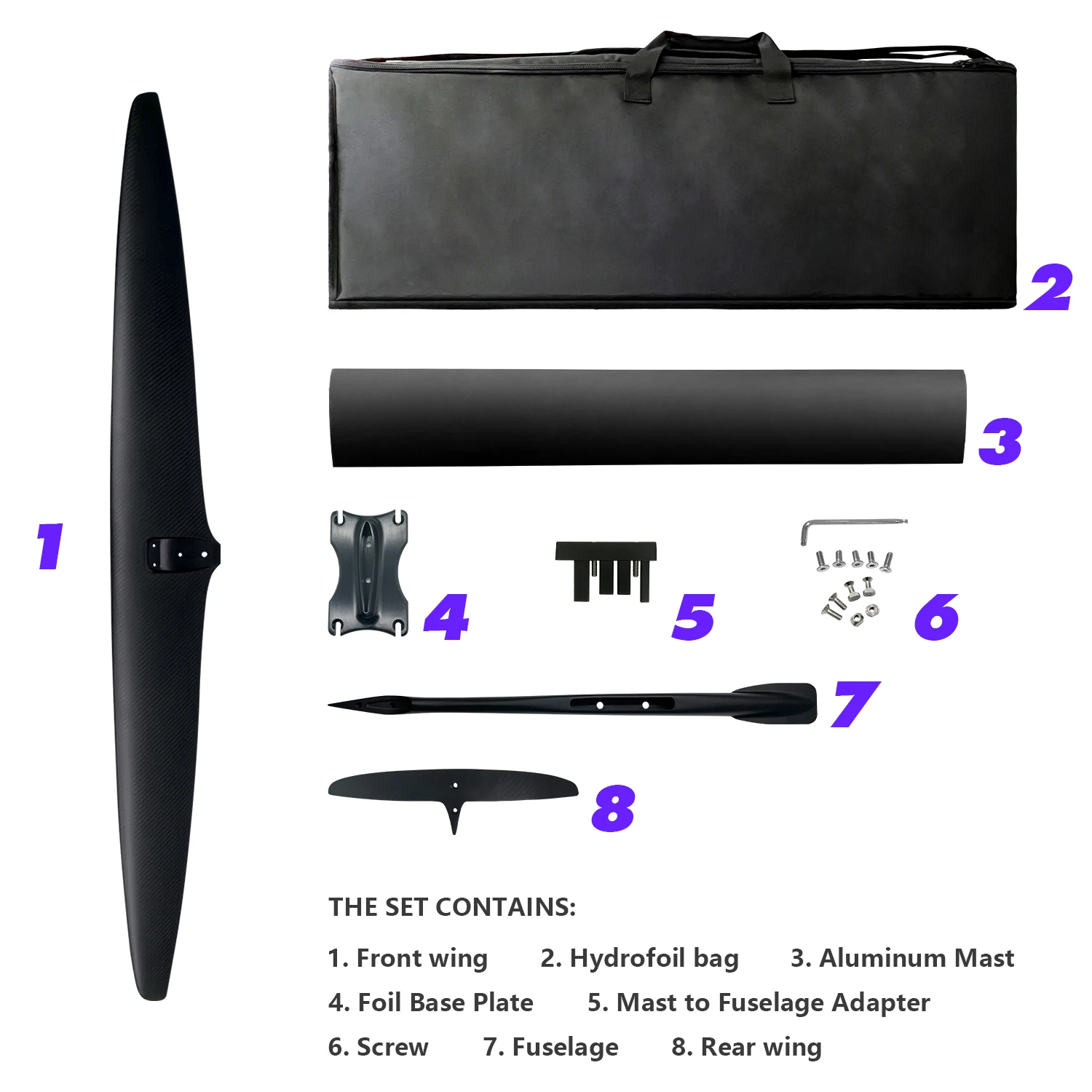 Доска для серфинга на подводных крыльях унисекс art1401 - Фотография_5