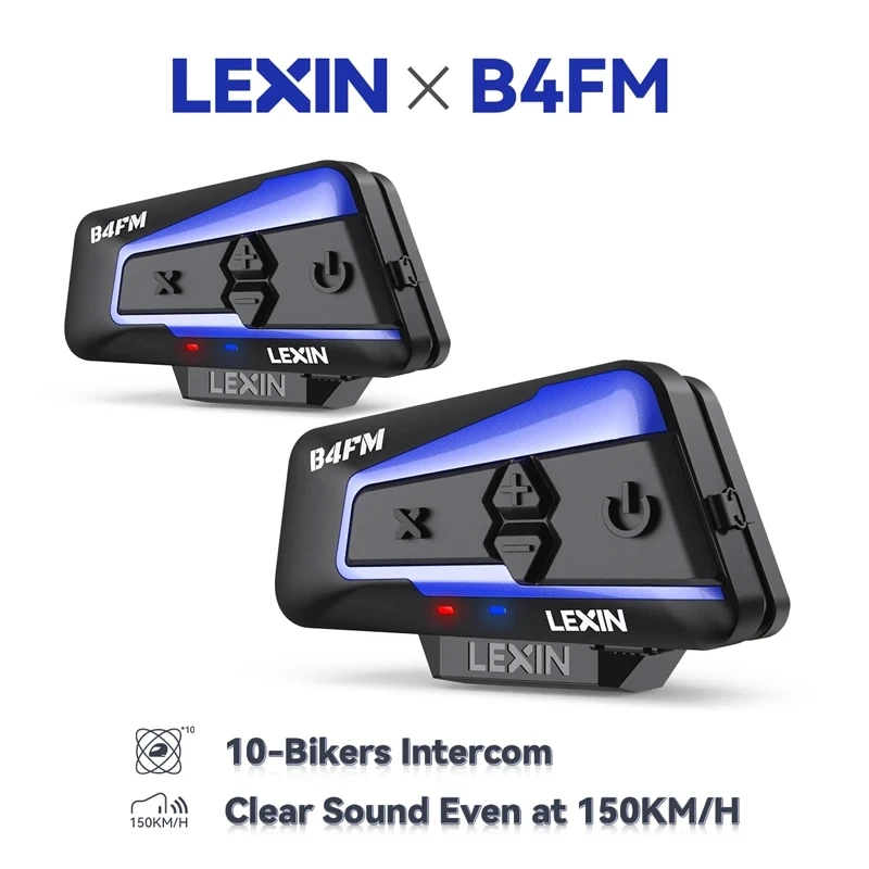 Lexin b4fm-x  bluetooth мотоциклетная гарнитура для шлема